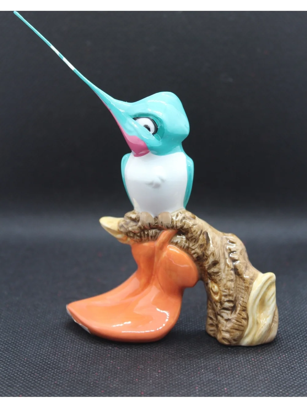 Vintage Disney Pocahontas Flit Hummingbird Porcelain Figurine 5